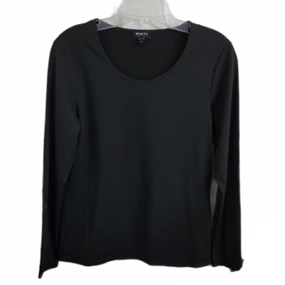 Worth New‎ York Fitted Crew Neck Long Sleeve Shirt